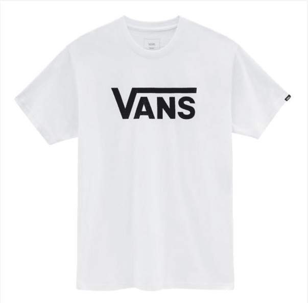 REMERA VANS CLASSIC LOGO - blanco - Comprar en XANSHINE