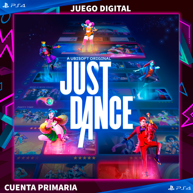 JUST DANCE 2023 - PS4  CUENTA PRIMARIA - DAFT LAND