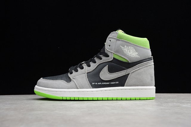 Air jordan 1 neutral grey volt best sale