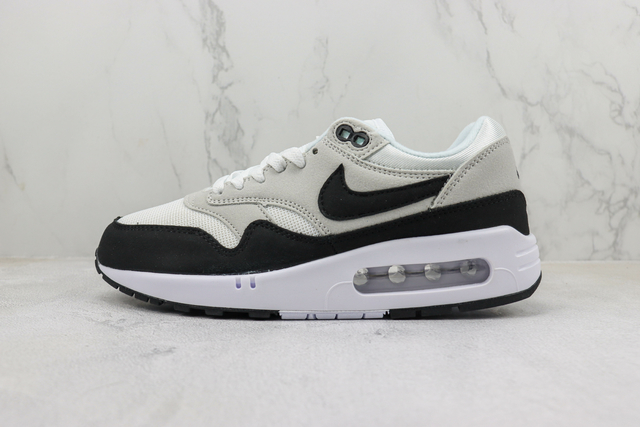 nike air max 1 black and grey
