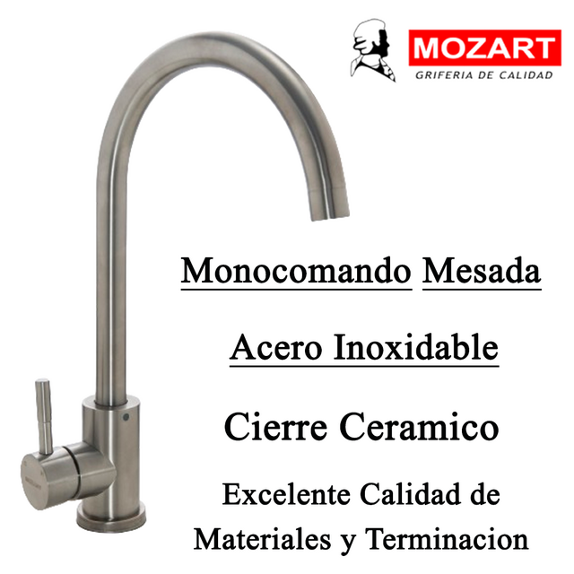Griferia monocomando de mesada hotsell