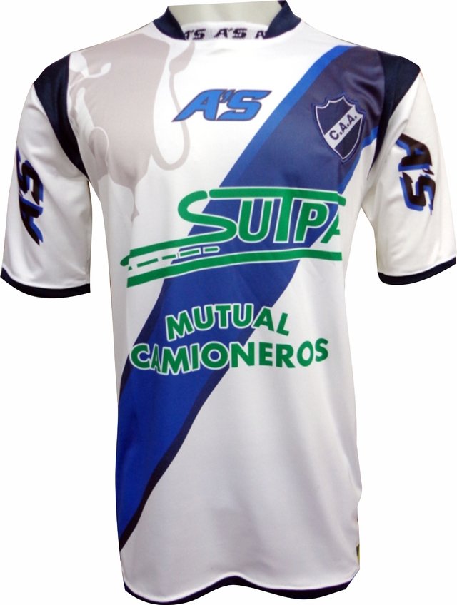 Camiseta de Alvarado de Mar del Plata Blanca A S