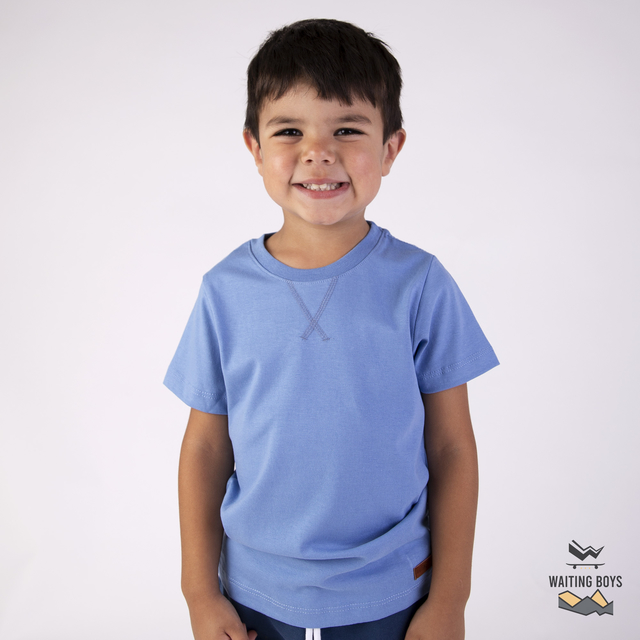 Remeras manga corta niños sales