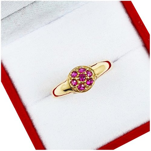 Aros frutilla online de oro