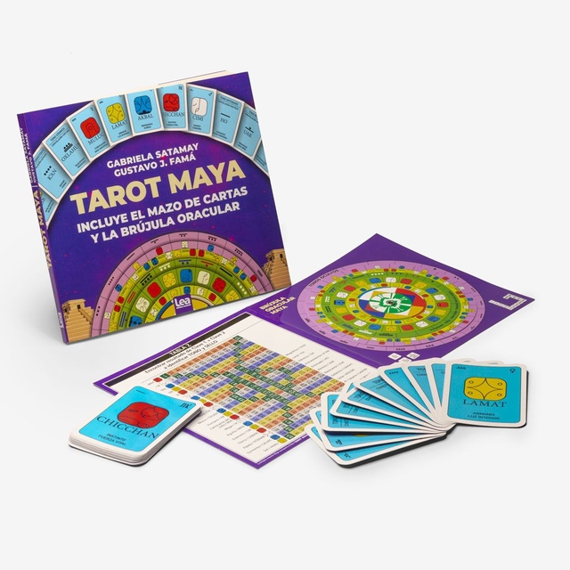 Tarot maya - Incluye el mazo de cartas y la Brújula Oracular - Gabriela  Satamay y Gustavo Famá