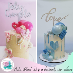 Aula Virtual Dripping y esferas de chocolate