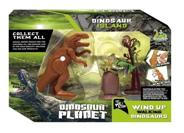 Set De Dinosaurios Chicos Con Huevo Poppi. Crawling