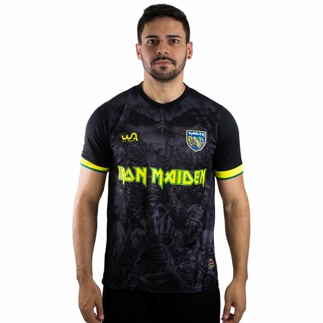 Camisa de Futebol Iron Maiden W A Sport – Brasil - Preta