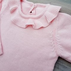 SWEATER VOLADOS ROSA BEBE - comprar online