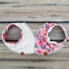 BABERO BANDANA WATERCOLOR ROSA