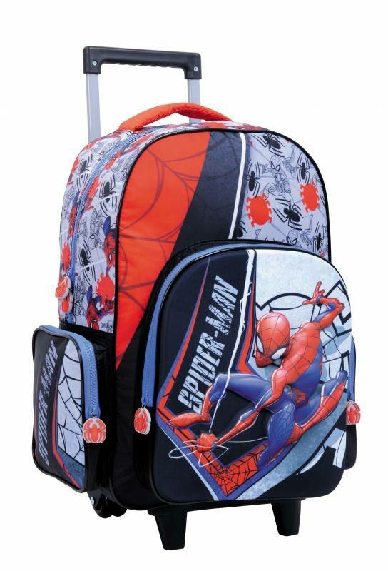 Mochila con carro 18 Spiderman - Art. 11725