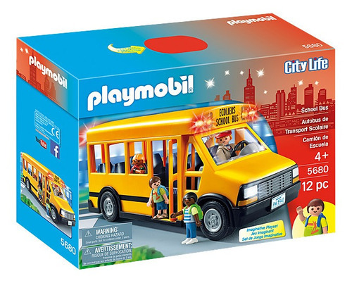 Playmobil City Life Autobús Escolar - 5680