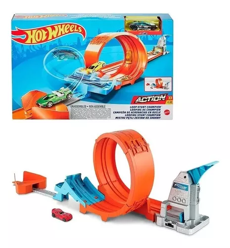Pista Hot Wheels Campeonato de Looping