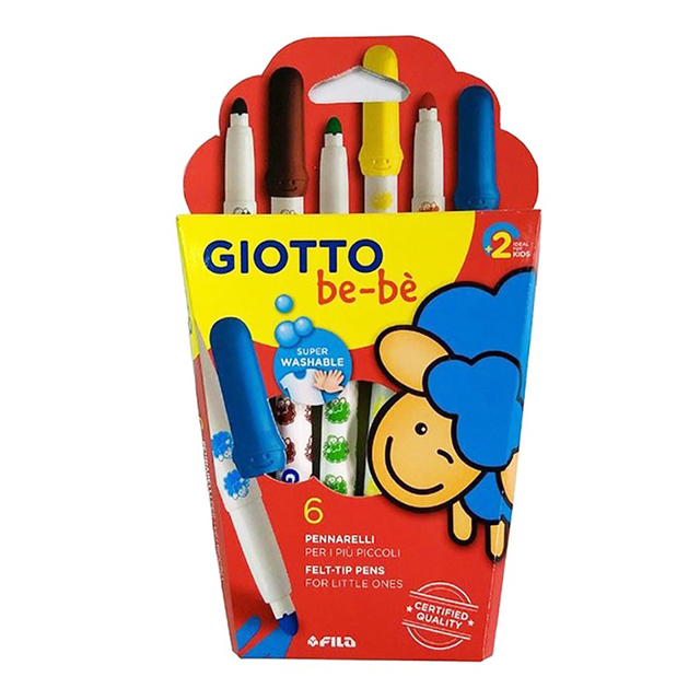 Marcadores Giotto bebe x6 - Hope jugueteria y libreria