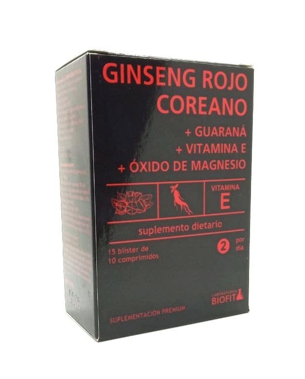GINSENG ROJO COREANO BLISTER X10 BIOFIT