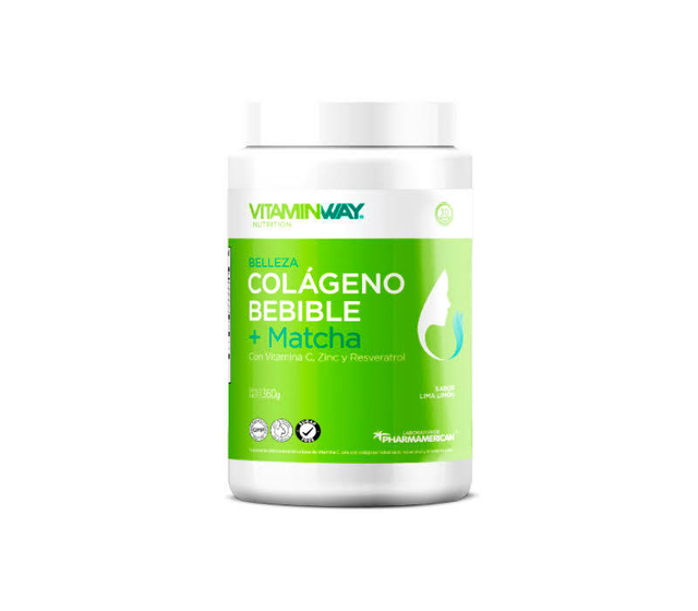 Colágeno Bebible + Matcha con vitamina c, zinc y resveratrol Ayuda a  prevenir el envejecimiento cutáneo prematuro y a proteger la piel de las  agresiones