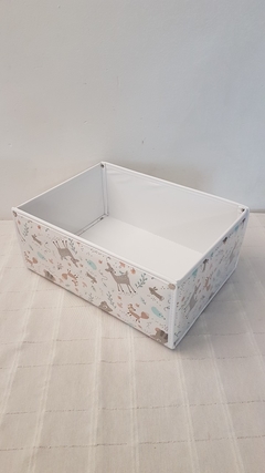 Caja sin tapa grande animalitos - comprar online