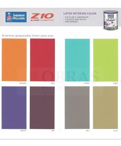 Latex Interior Z10 Colores X 1 Lt - comprar online