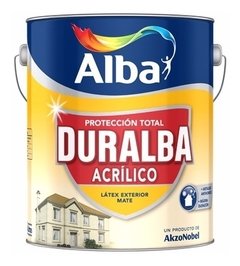 Duralba Acrilico Exterior Blanco X 1 Lt