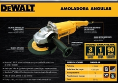 Amoladora Angular Dewalt 230mm 2000w Dwe490-AR - comprar online