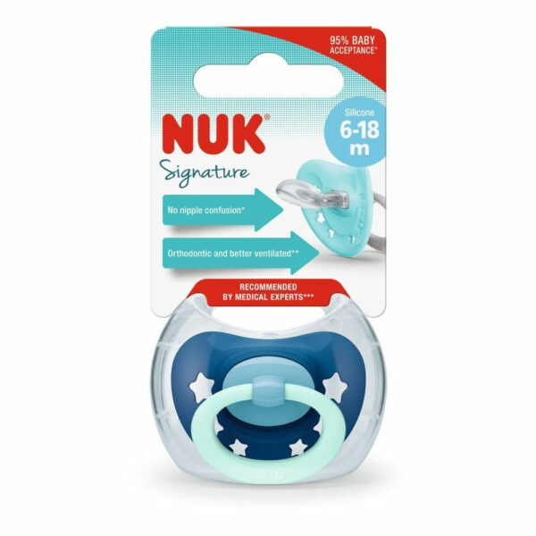 Set de 2 chupetes NUK signature - Carrefour