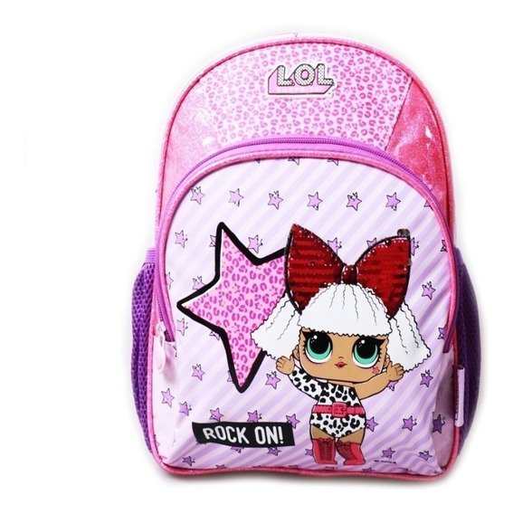 Mochilas de lol con lentejuelas 2025