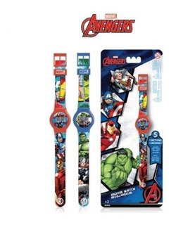 RELOJ DIGITAL AVENGERS Jugueterias Mikey Rosario