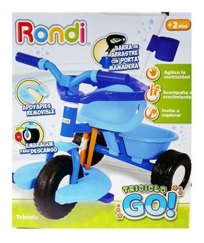 RONDI TRICICLO GO 3020 Jugueterias Mikey Rosario
