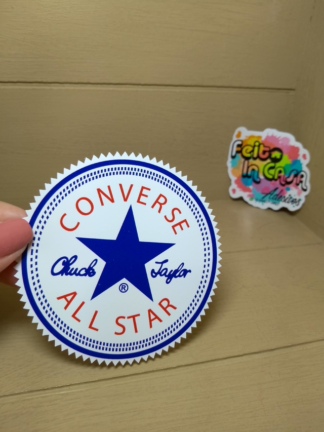 Adesivo Converse All Star - Feito in Casa Adesivos