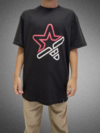 camiseta kiddo broken star preta