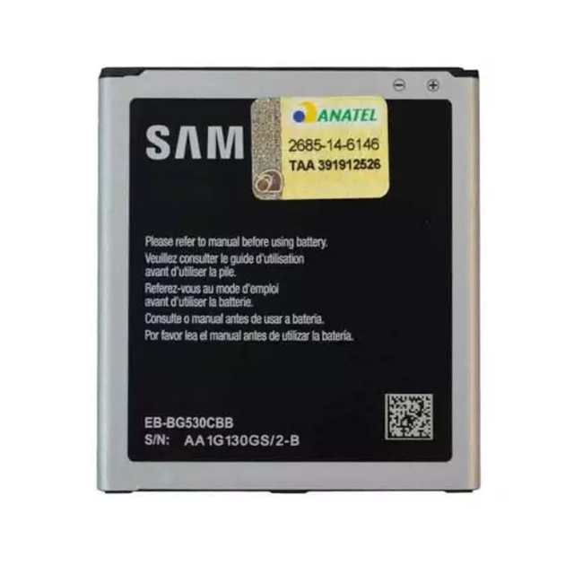 Bateria Samsung J5 G530 J2 Prime J3 Original com Selo Anatel