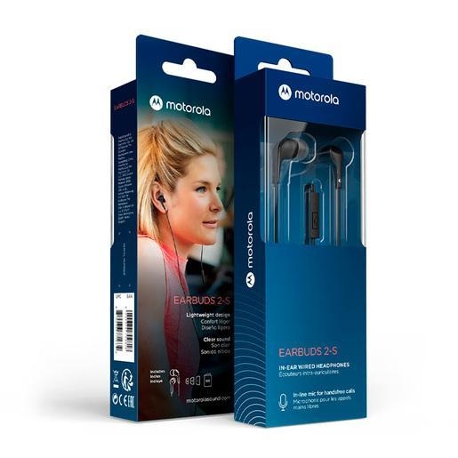 AURICULAR MOTOROLA EARBUDS 2S 3.5mm - PowerZone Pacheco