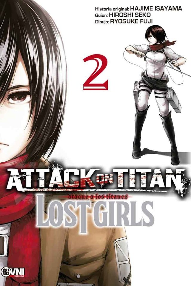 Livro Ataque dos Titãs - Lost Girls - 02, Panini