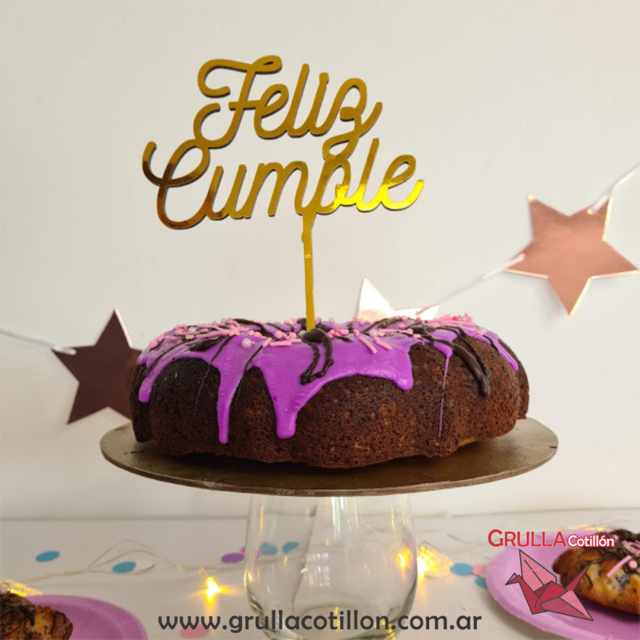 Cake Topper Bluey Adorno Torta Cumpleaños
