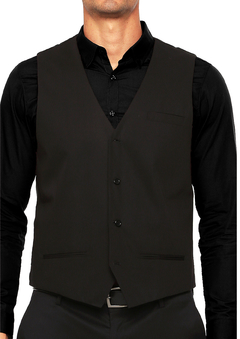 Imagen de Promo chaleco, pantalón, camisa y moño