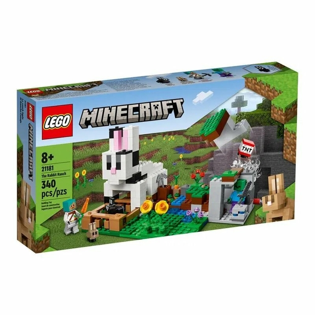 Minecraft O Rancho do Coelho 21181 LEGO