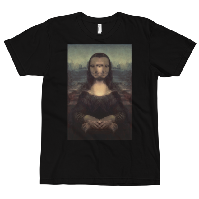 Remera Negra Modelo Mona Lisa Master misterio