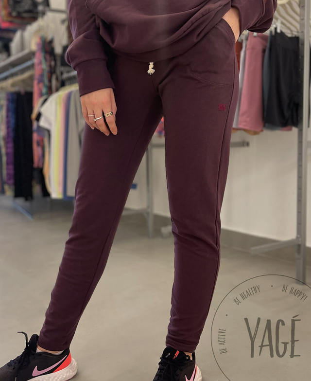 Jogging mujer tiro alto top