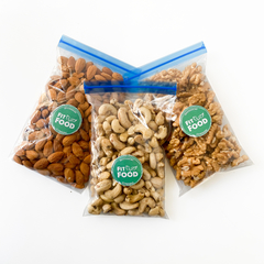 Combo almendras, nueces y castañas 500 g c/u - comprar online