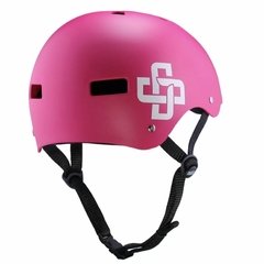 Capacete Niggli Iron Pro Magenta Fosco - Rosa Fosco Fita Preta na internet