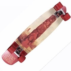 Skate Mini Cruiser Hondar Totem Vermelho