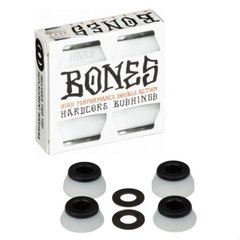 Amortecedor Bones Bushing Hard Duro Skate Street Branco