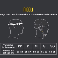 Capacete Niggli Iron Pro - Promodel Edgar Vovô - loja online