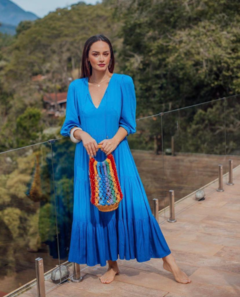 Vestido Nany Azul Degradê - comprar online