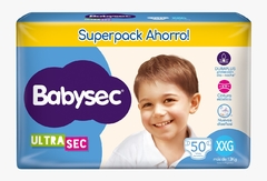 Baby Sec Ultra Sec SuperPack XXG x 50 unidades