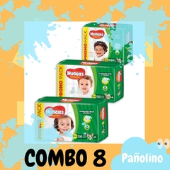 Combo 8 Huggies Xtra-flex Hiper - comprar online