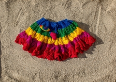 SAIA CROCHE ARCO IRIS - comprar online