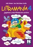 LETRAMANIA 4 - Jugamos y Escribimos en Cursiva