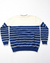 SWEATER RAYADO DE HILADO ESPECIAL CON LYCRA. (ART.349) - Core Kids