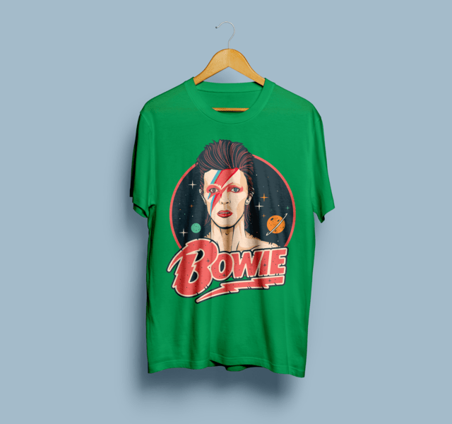 CAMISETA DAVID BOWIE Comprar em Loja Vortex